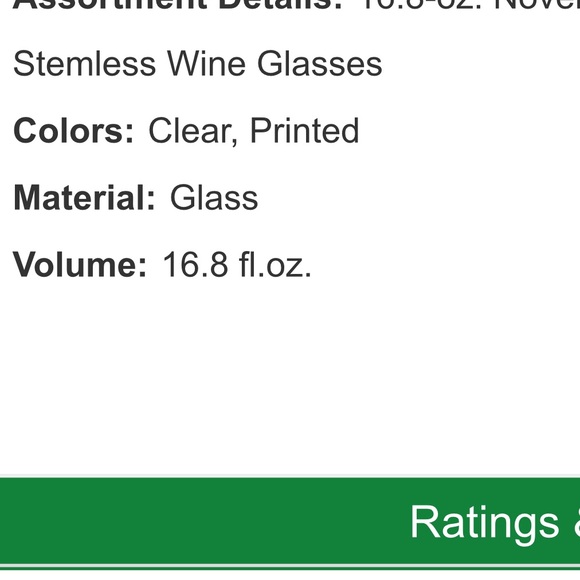 Don’t Get Your Tinsel in a Tangle stemless glass - Picture 8 of 8